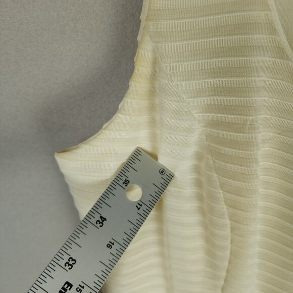 Patra Petite Full Length Two-Toned Beige/Black Sheath Dress 8P - Picture 8 of 9